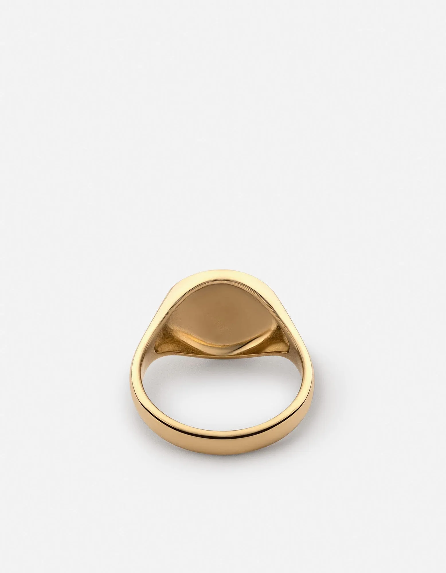 Wells Signet Ring, Gold Vermeil