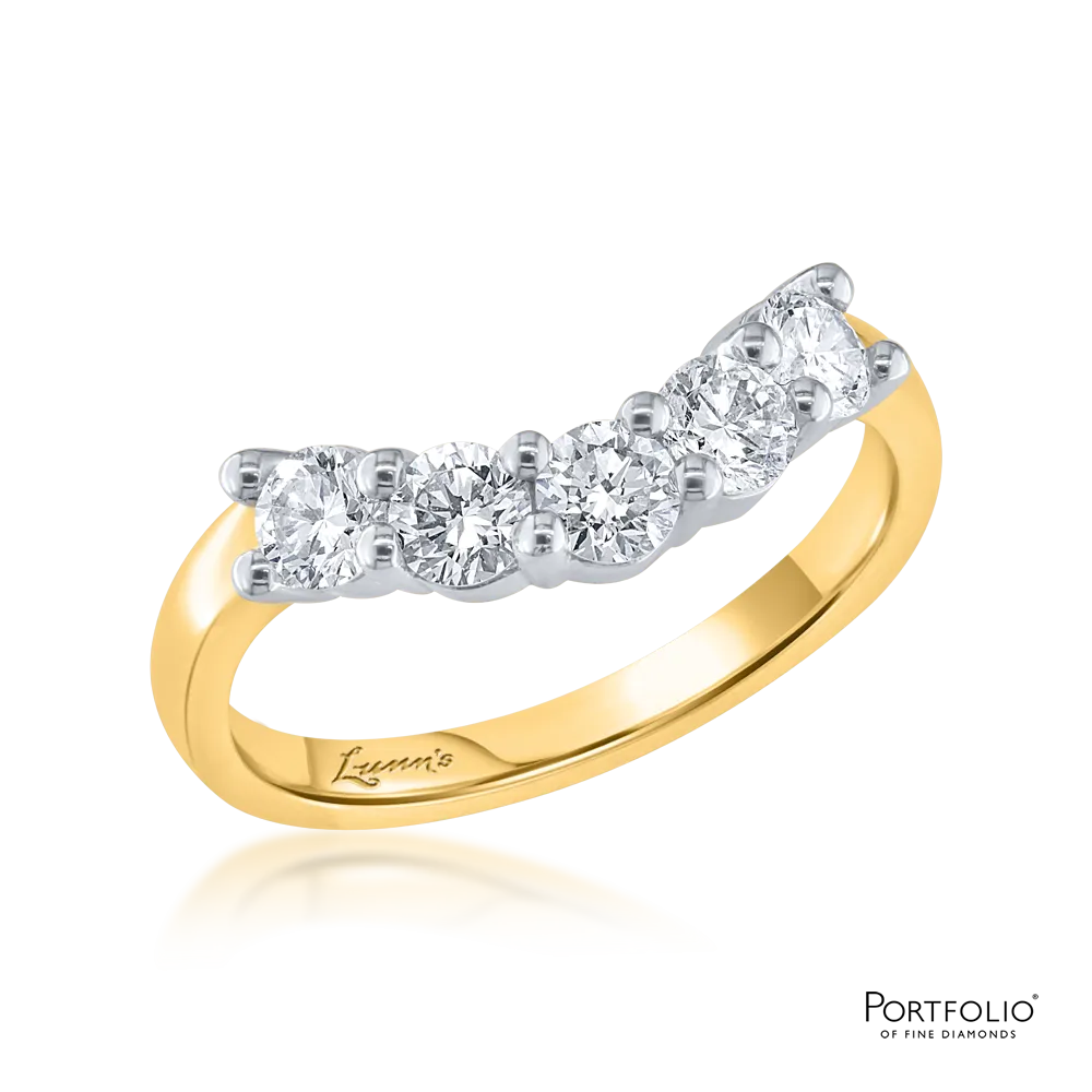 Yellow Gold and Diamond Eternity Ring