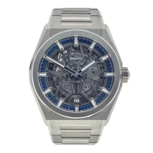 Zenith Defy  Titanium Skeleton Dial 41mm Automatic Men's Watch 95.9000.670 - B&P