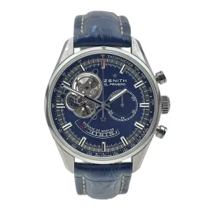 Zenith El Primero Chronomaster Steel Blue 42mm Automatic Men’s Watch  - B/P