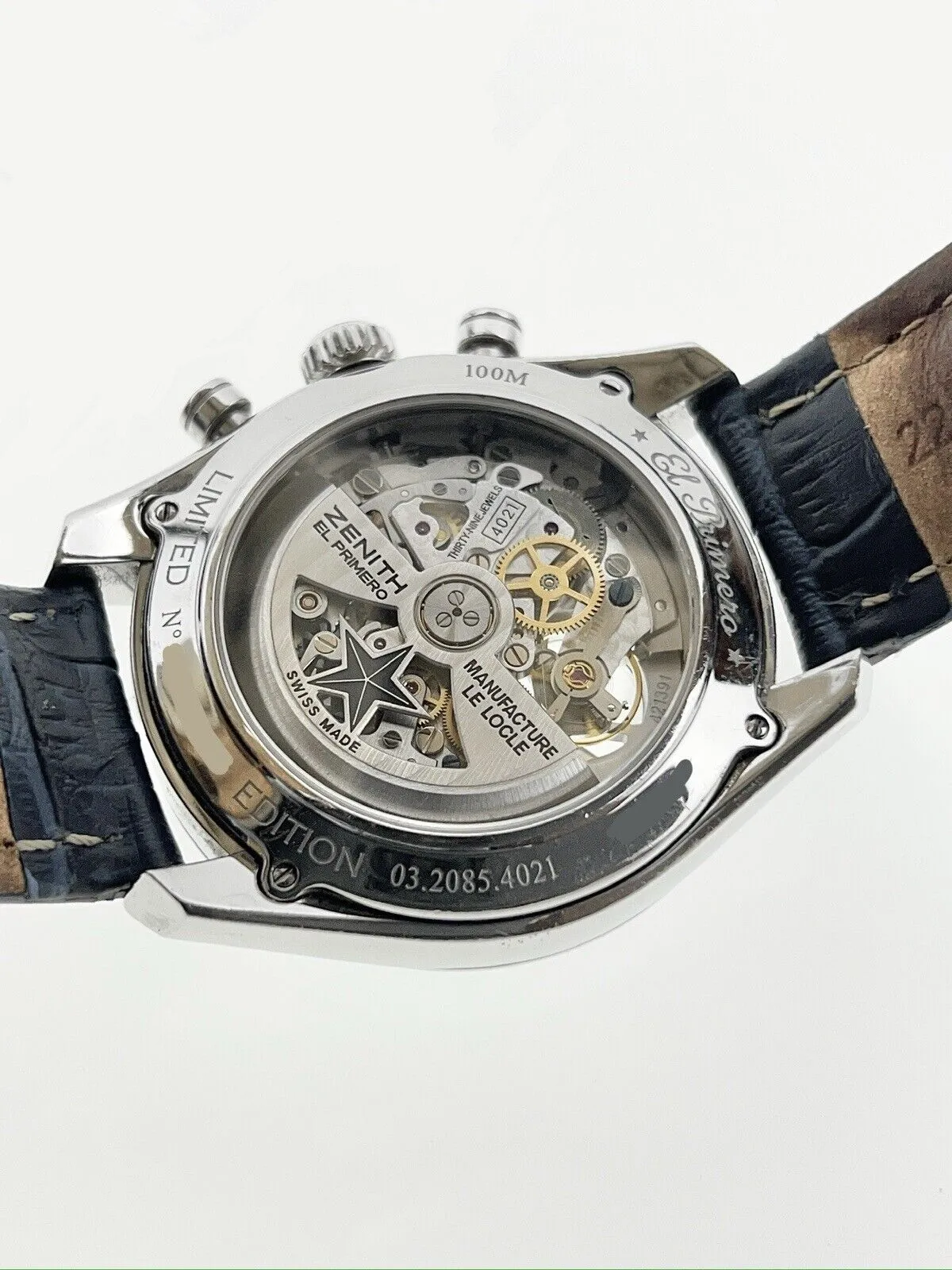 Zenith El Primero Chronomaster Steel Blue 42mm Automatic Men’s Watch  - B/P