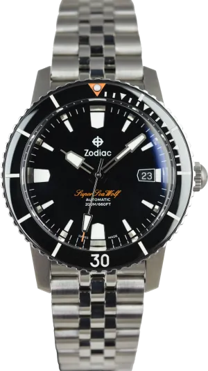Zodiac Super Sea Wolf Compression Diver Z09288 (Pre-owned)